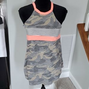 Camo neon tank